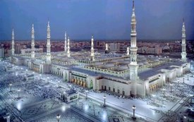  in . The mosque also has a tomb of prophet  and the first two ,  and 